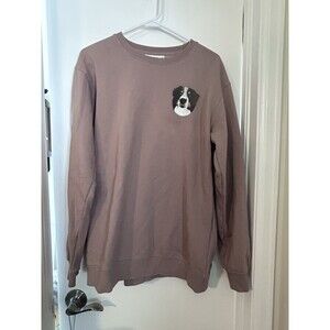 Pupsentials Crewneck Sweatshirt Saint Bernard Size M